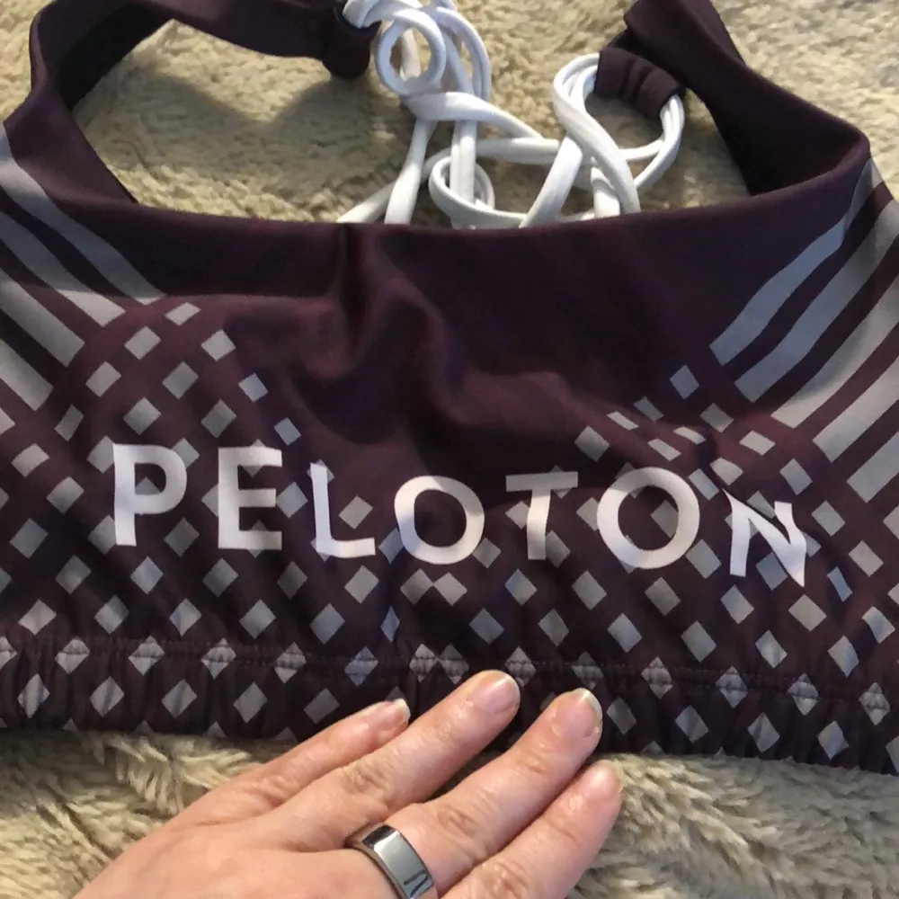 Peloton Strappy Sports Bra, size small - Image 2