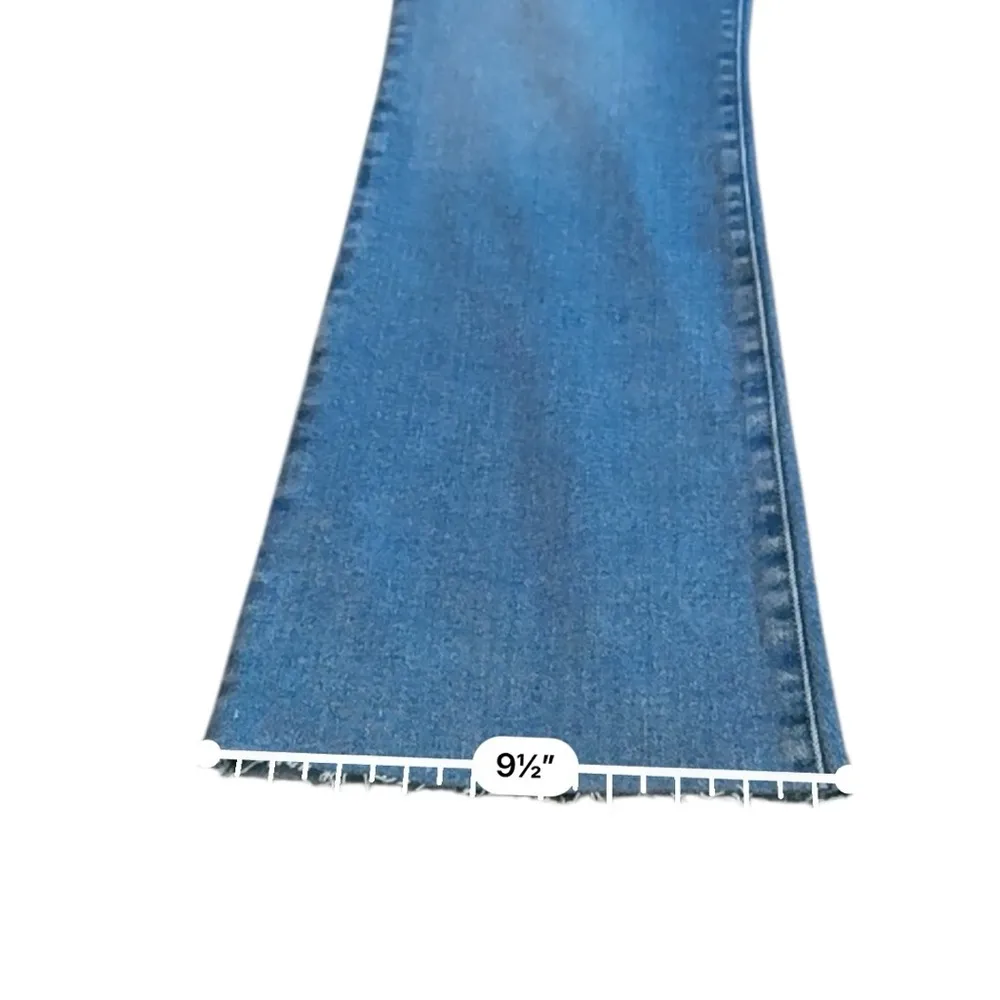 Good American NWT Flared Wide Leg Jeans Women’s Size 10/30 High Rise Medium Wash - Image 11