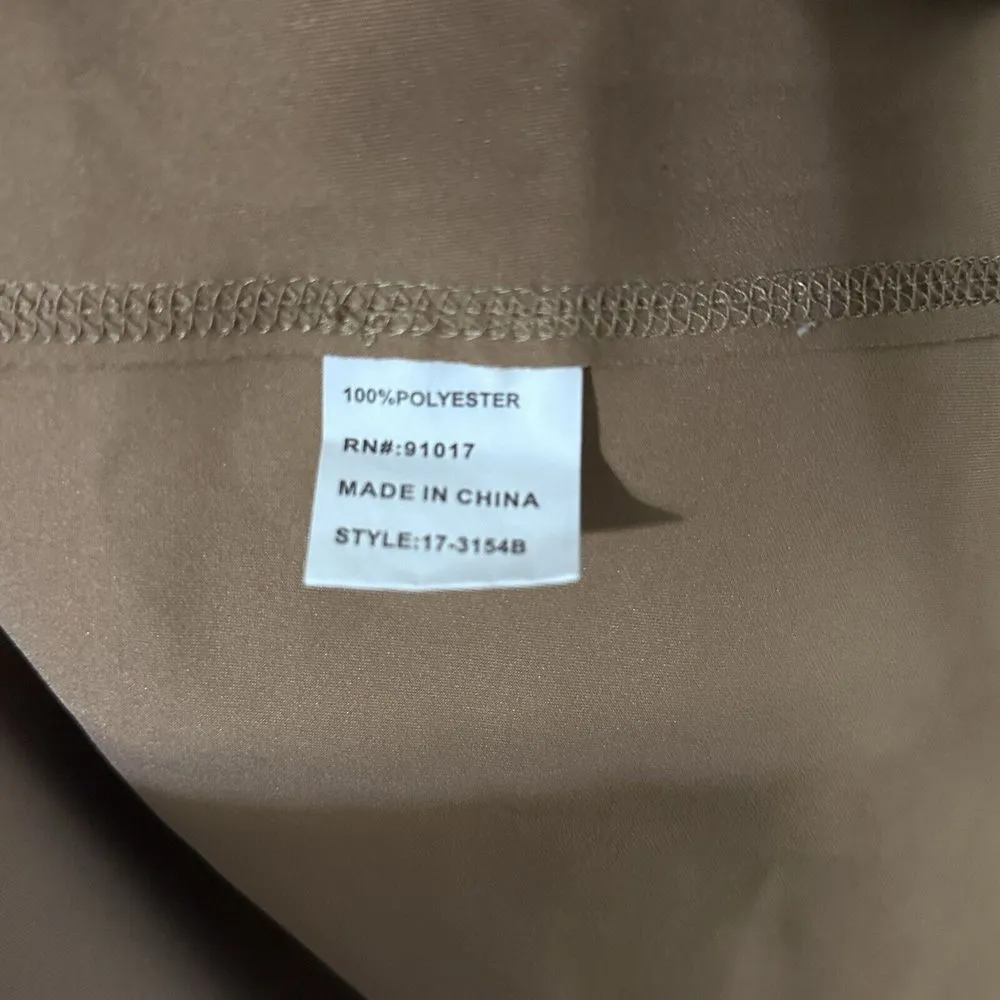 Anthropologie Solitaire faux-suede floral duster jacket Open Cardigan Size M - Image 8