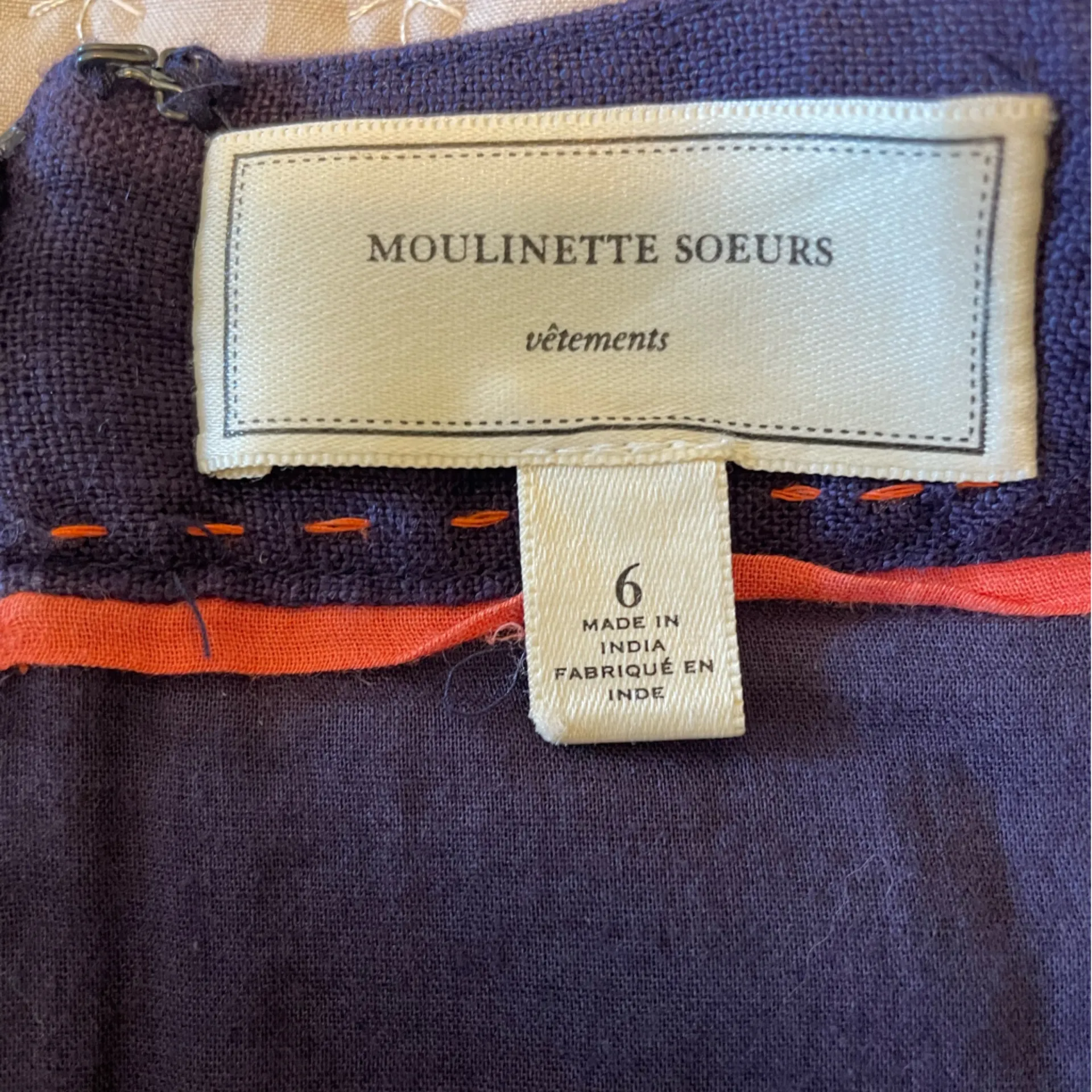 Anthropologie Moulinette Soers Womens Embroidered Floral Pencil Skirt Size‎ 6 - Image 8