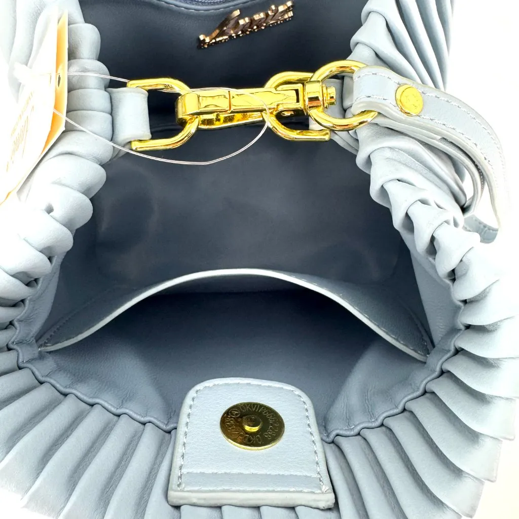 Annie Handbags Aura Bucket Bag Light Blue NWT - Image 12