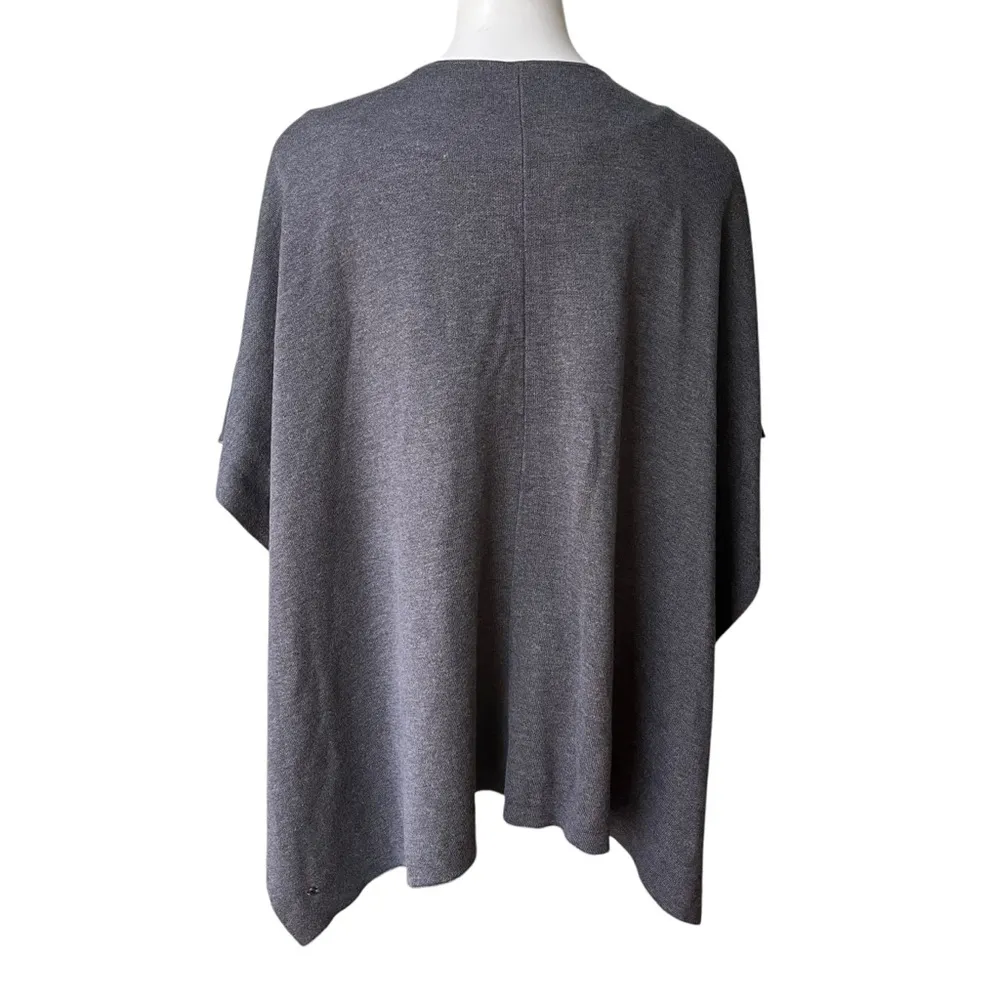 Lululemon After Asana Wrap Gray Reversible Cardigan Sweater OS - Image 5