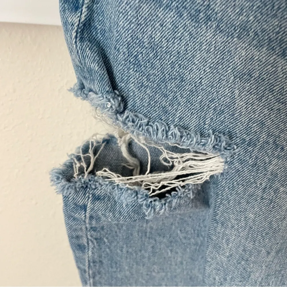 Abercrombie & Fitch The Baggy Mid Rise Side Slits Jeans Long - Image 7