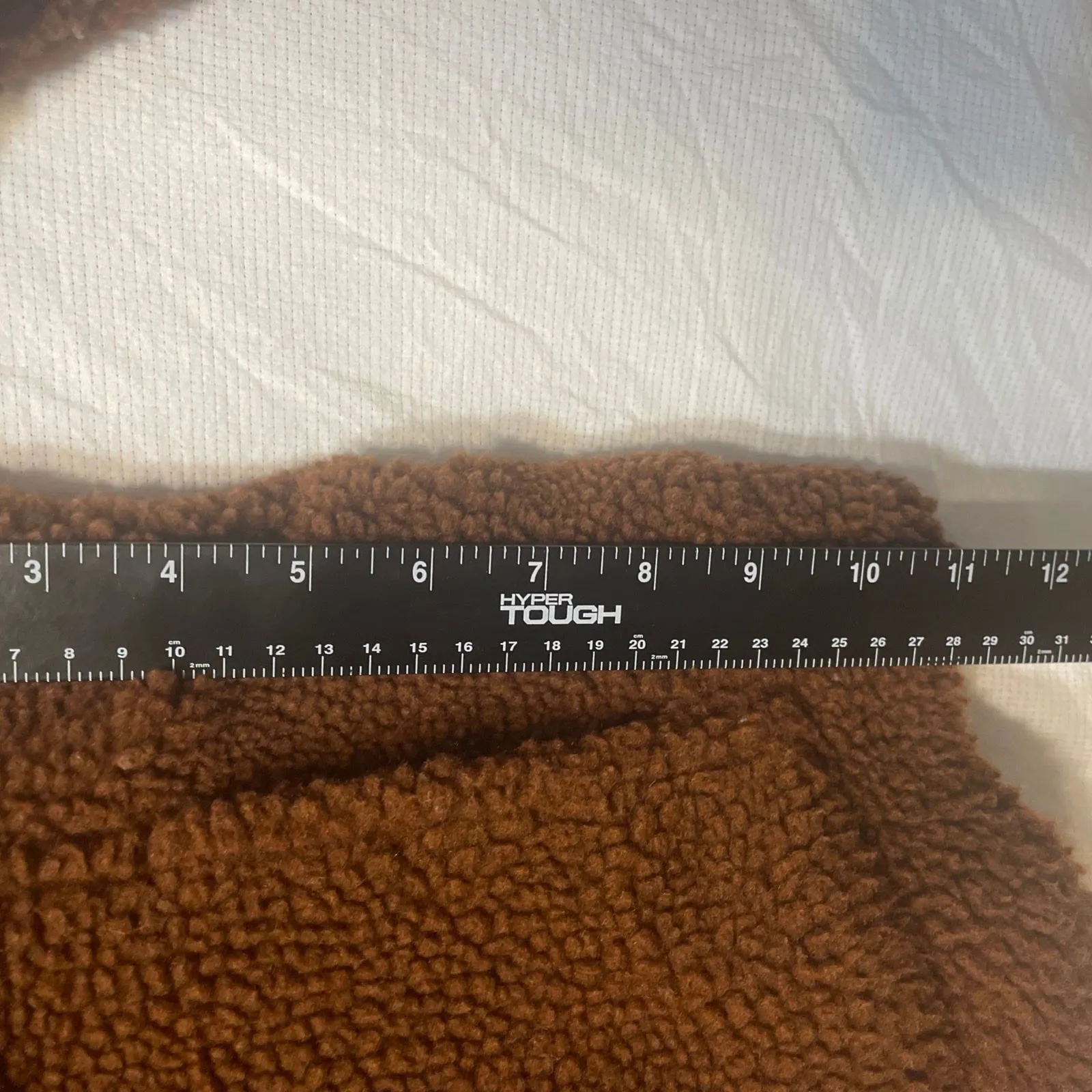 Ashley Vintage Charm, Women’s Chestnut Sherpa Trucker Jacket Size Large - Image 10