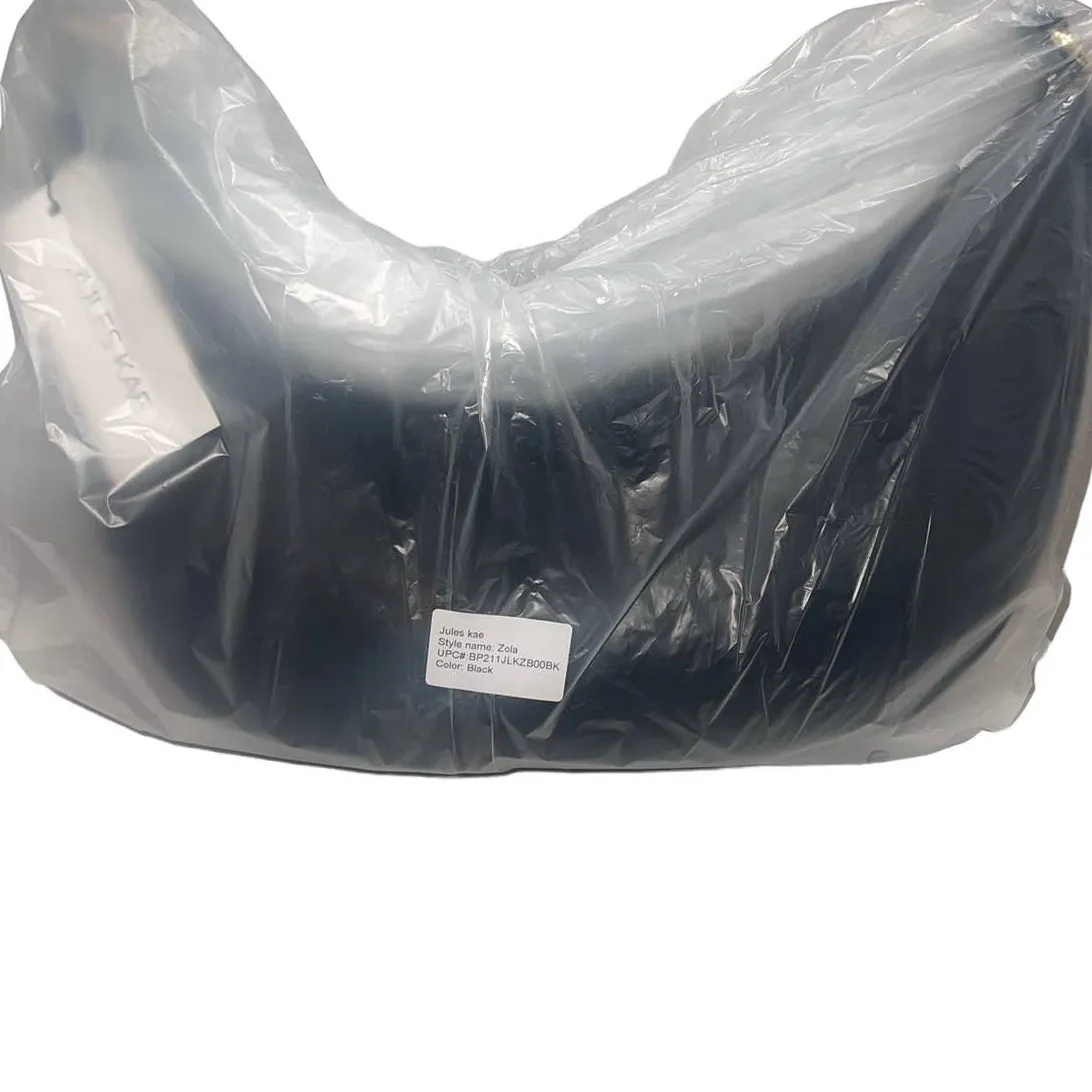 NWT! Jules Kae Zola Crossbody Braided Strap Bag in Black Vegan Leather - Image 9