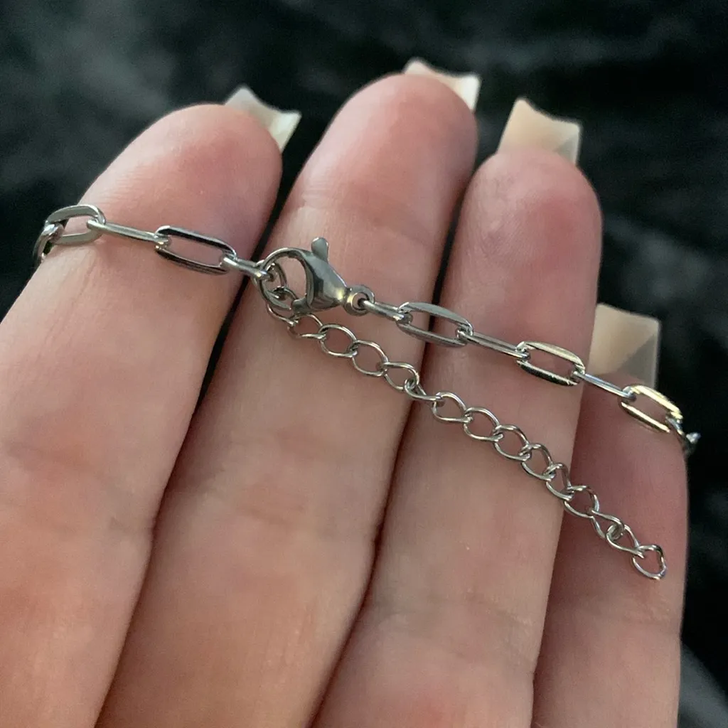 Simple Minimalist Silver Cross Necklace - Image 6