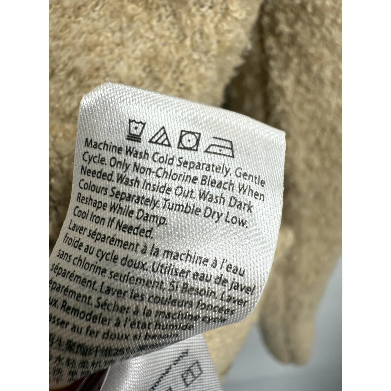 Barefoot Dreams EcoChic Sweater Womens Medium Cowl Neck Pullover BDWNV20803 - Image 4