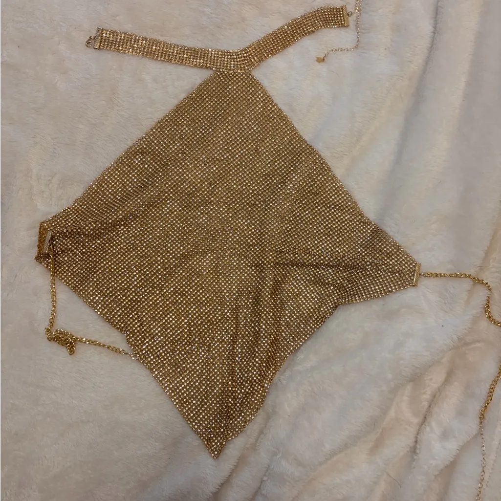 8 Other Reasons Gold Chainmail Belt - Image 2