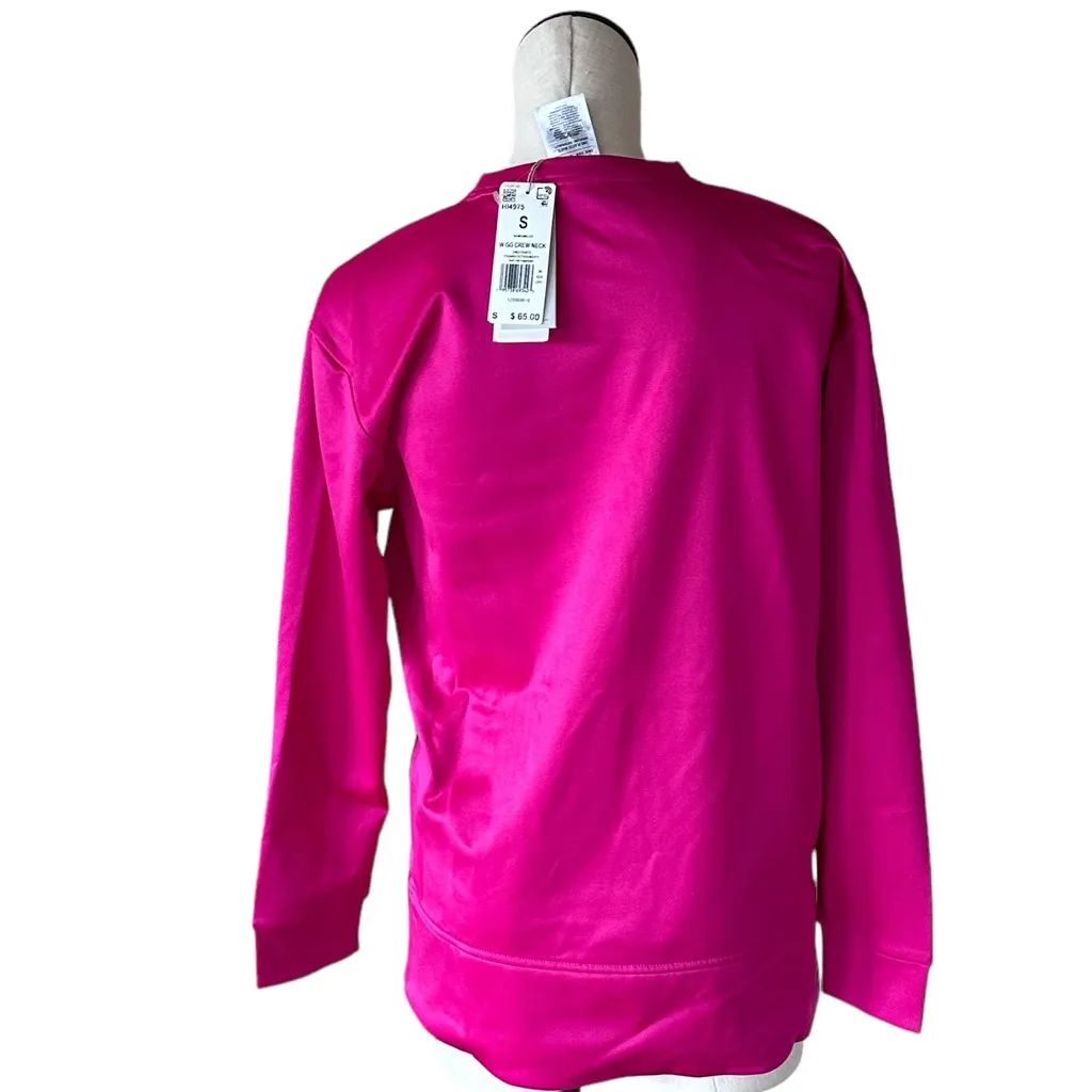 NWT adidas  Aeroready Primegreen Crewneck Sweatshirt Team Real Magenta - Image 7