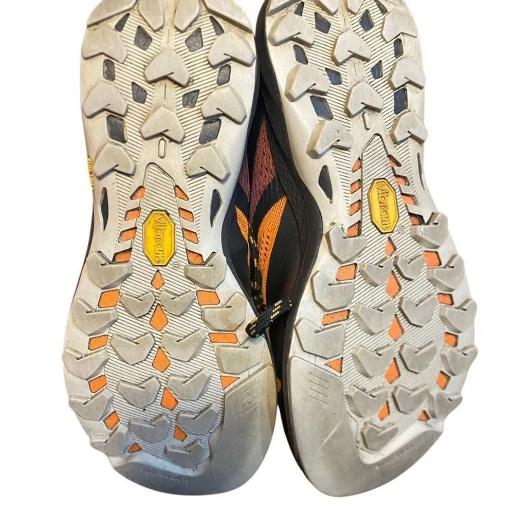 USED Women's MQM 3 Hiking Shoes - Tangerine/Teal size 8.5 see photos - Image 4