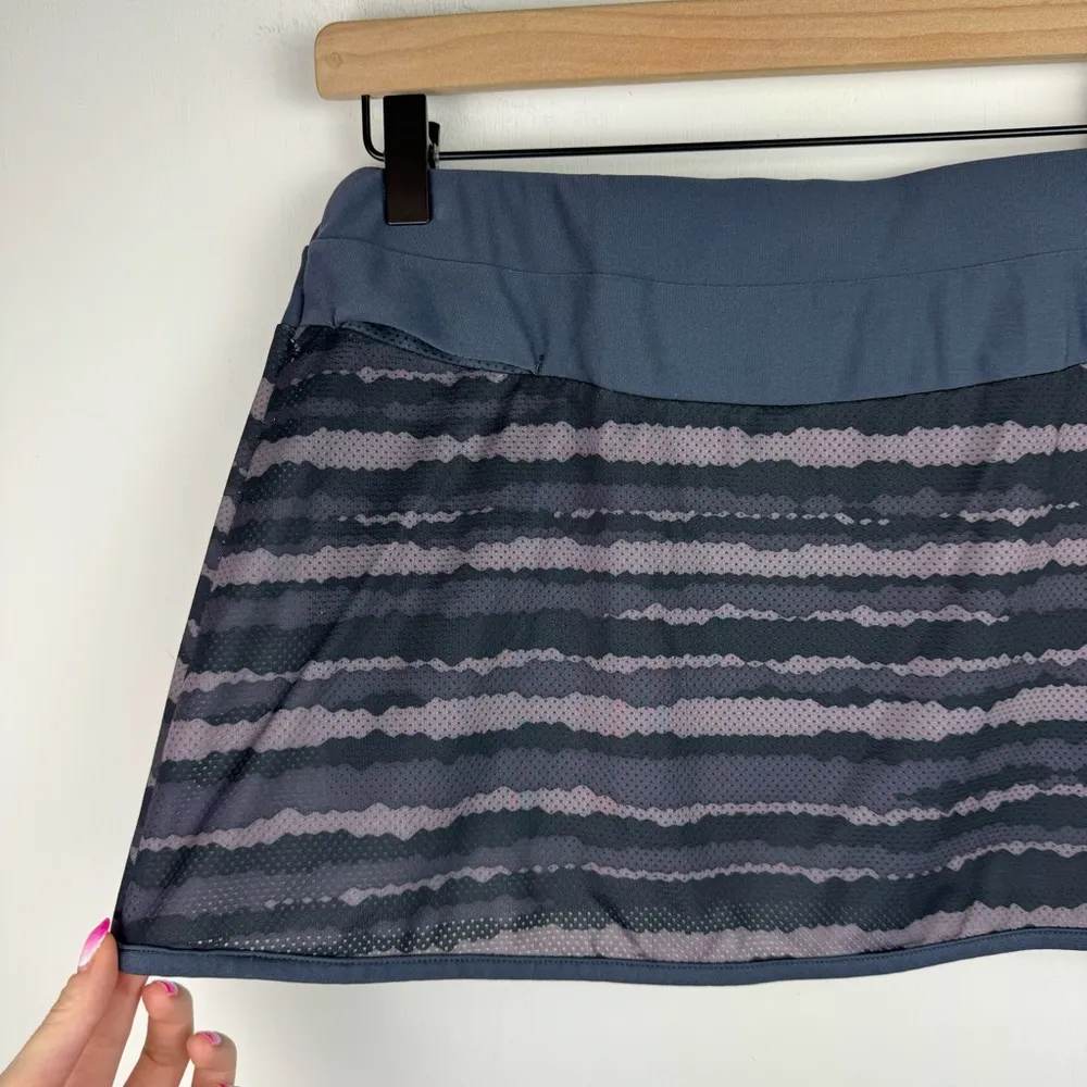 Wilson Womens Mesh Mini Skirt Sz Small Tennis Golf Athletic Black Multicolor - Image 6