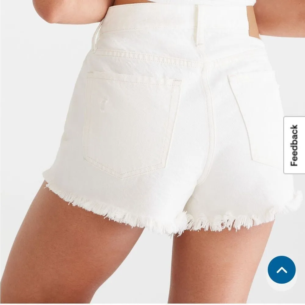 Aeropostale Low-Rise Slouchy Boyfriend Denim Shorts, NWT - Image 2