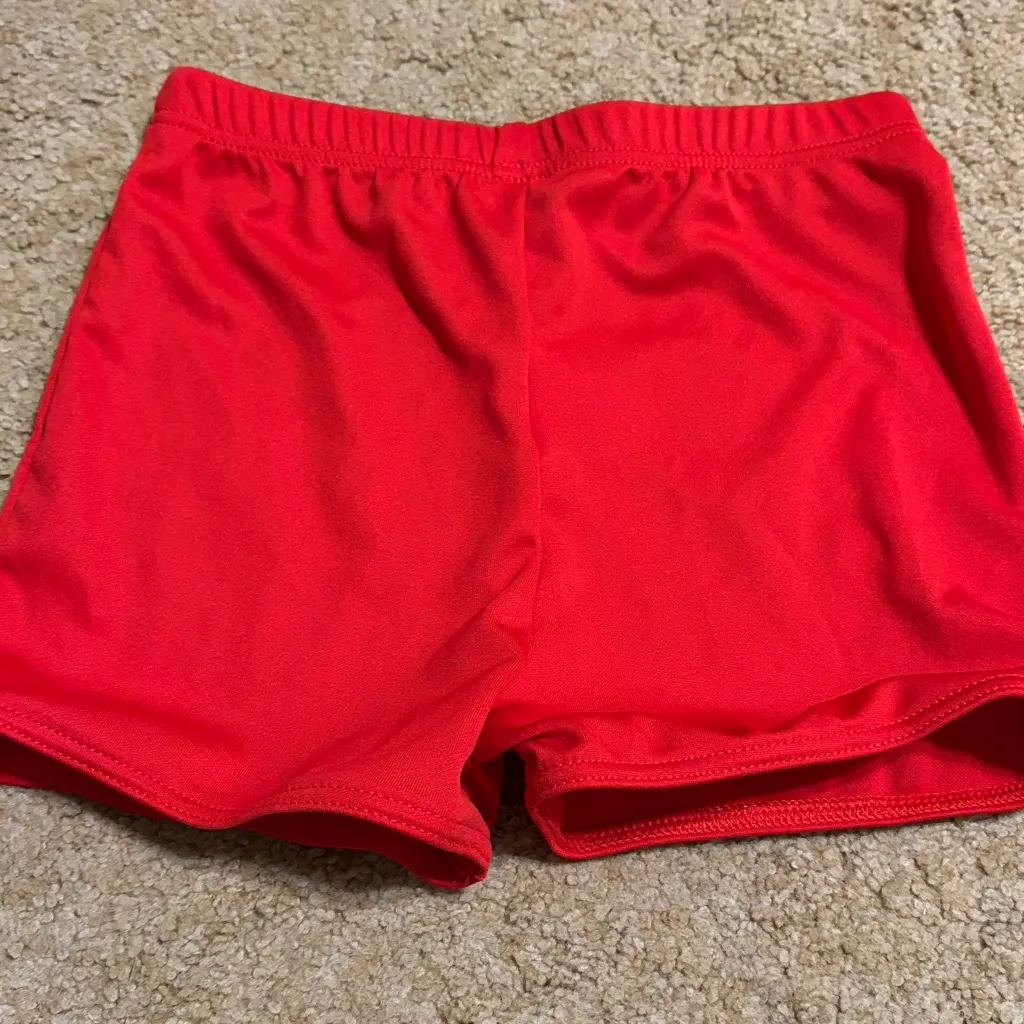 Cheer Bloomer Shorts Red Size M - Image 2