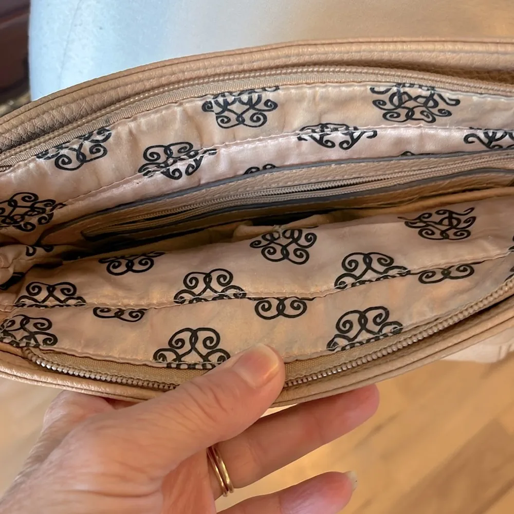 Jessica Simpson Light Tan Crossbody Bag - Image 6