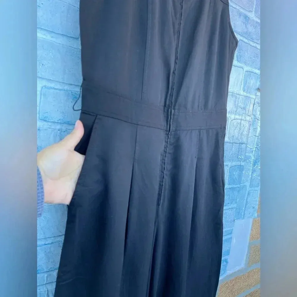 Ulla Johnson Cunningham Black Jumpsuit
Zipper Front Sleeveless 4 - Image 6
