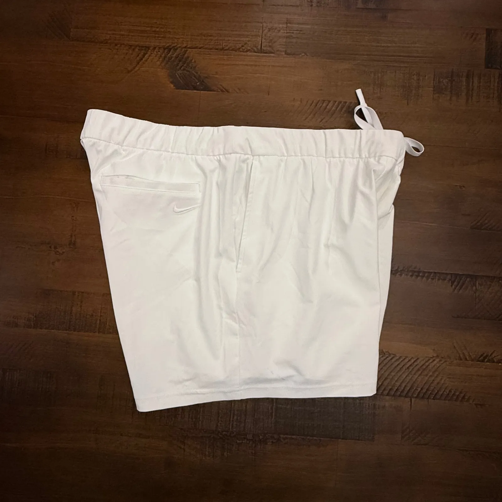 Nike Women's Flex Golf Shorts White Athletic Pull On Pockets Comfortable NEW XL - Image 5