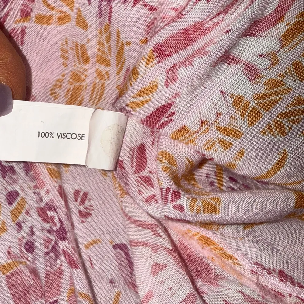 Poupette St Barth Sasha lace trimmed mini dress size medium Orange - Image 8