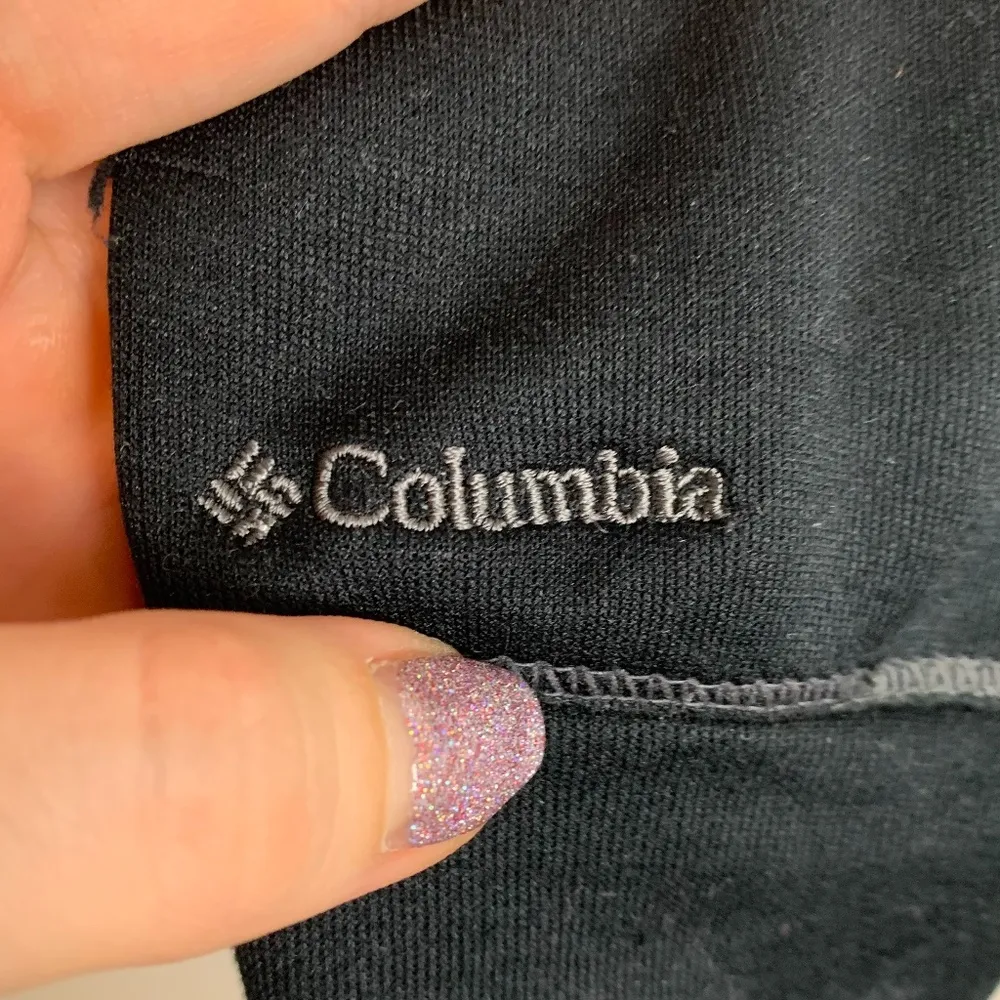 Columbia Heathered Gray & Black Honey Half-Zip Long Sleeve Shirt - Image 9