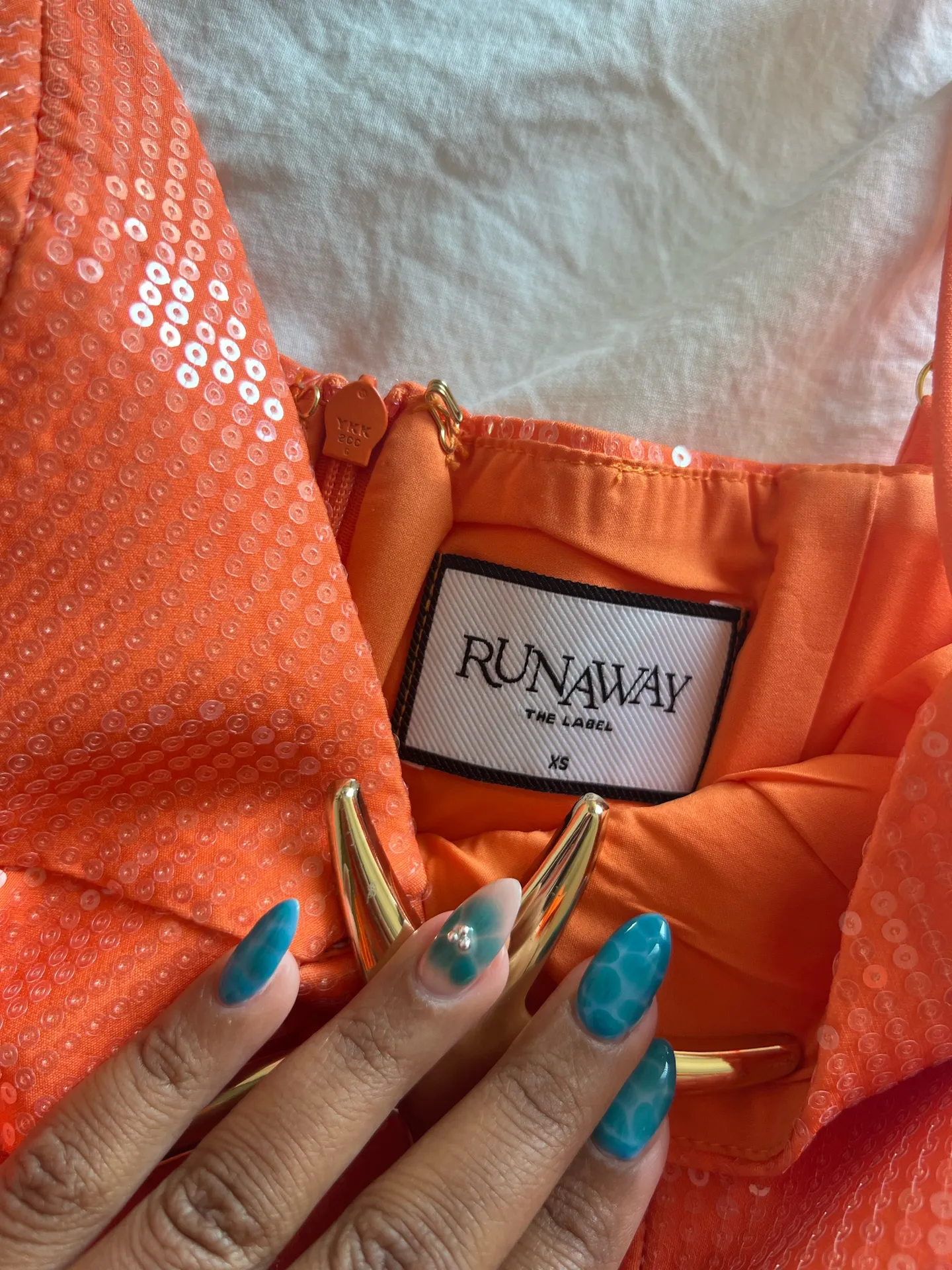 Runaway The Label Benito Midi Dress Ombre - Image 4