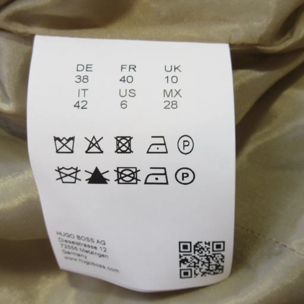 NWT BOSS Hugo Boss Jakely Blazer 6 Vekita Skirt 8 Wool Blend 2-Piece Suit 6/8 - Image 6