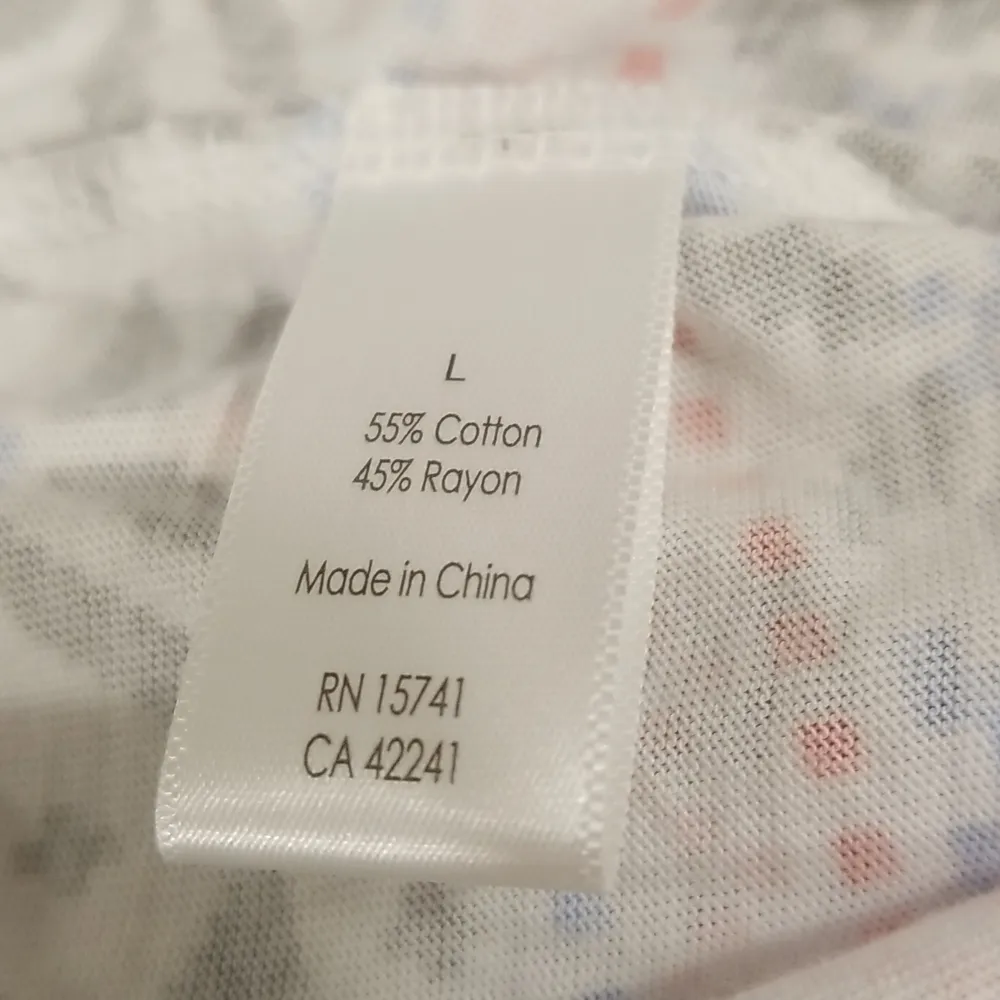 💕PJ SALVAGE💕 Long Sleeve Top & Pants 2-Piece Pajama Set Fair Isle Print L NWT - Image 15