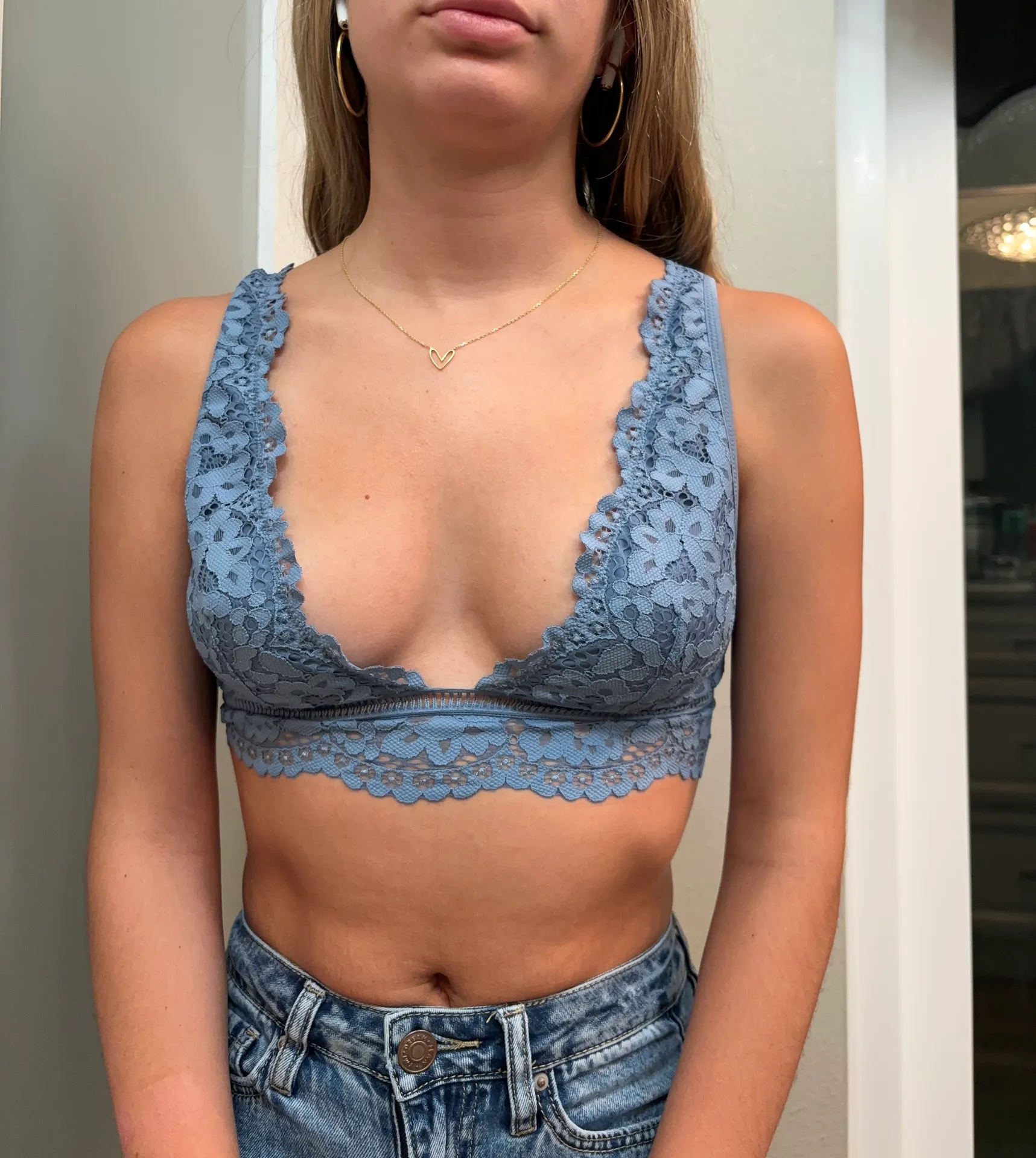 Blue Lace Bralette - Image 4