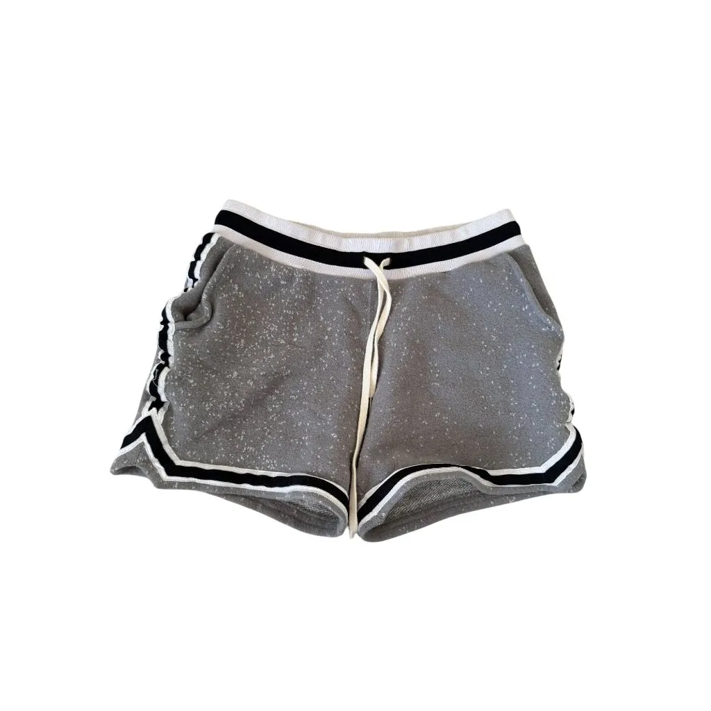 JOHN ELLIOTT Gray Wool Blend Sweat Shorts Size Medium - Image 8