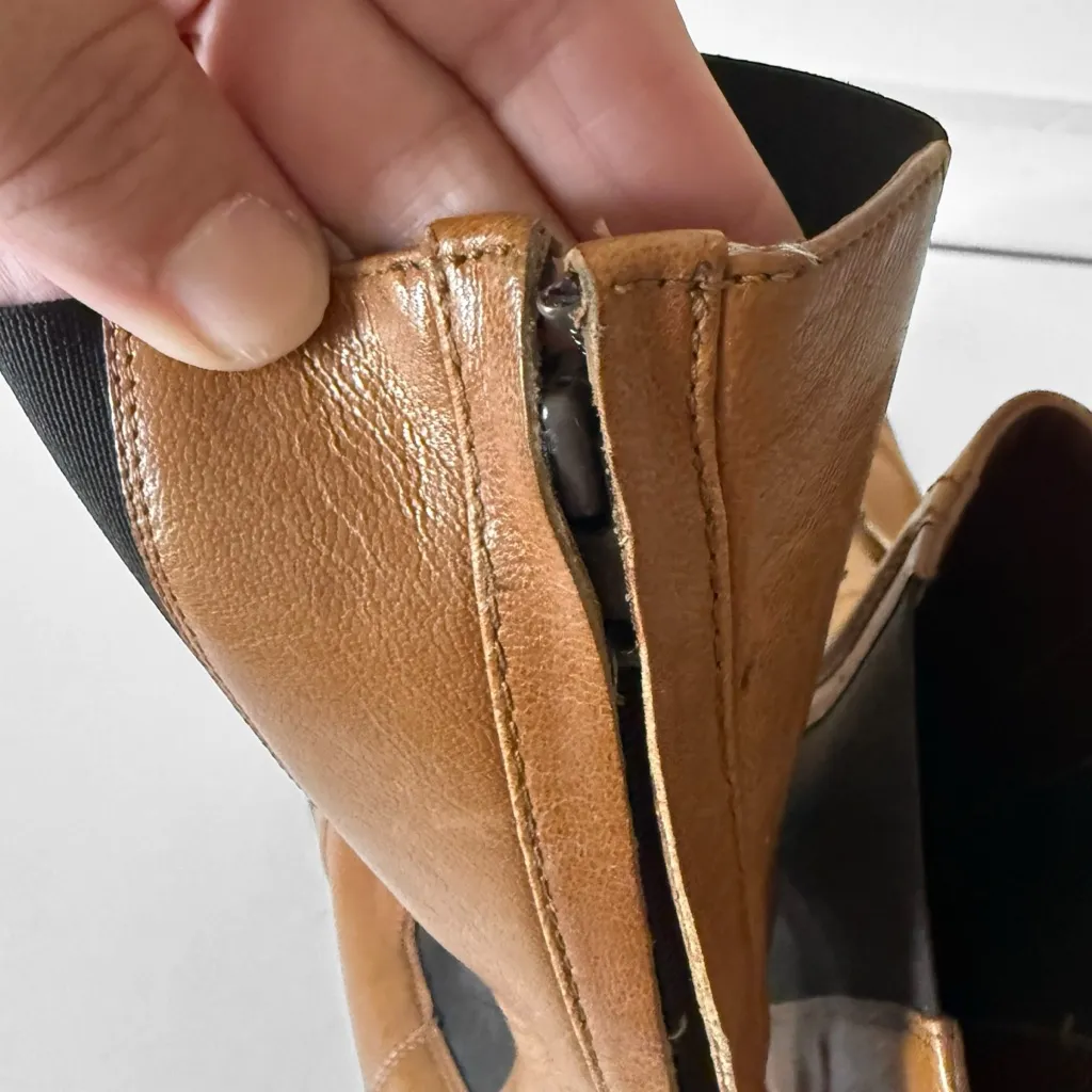 Gucci Jordaan Ankle Chelsea Boots  Horsebit Buckle SZ 37.5 C  7.5-8 - Image 7