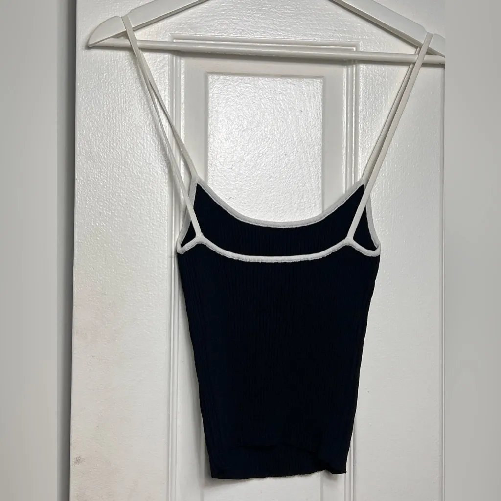 STAUD Soleil Black & White Top - Image 4