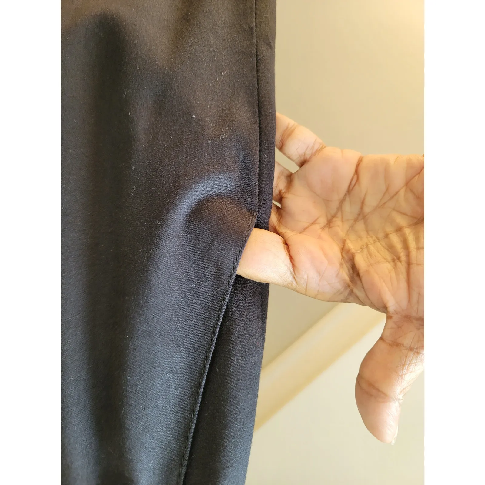 White House Black Market Pants Women's 4R Black Sleek Boot Stretch Work Trousers - Image 7