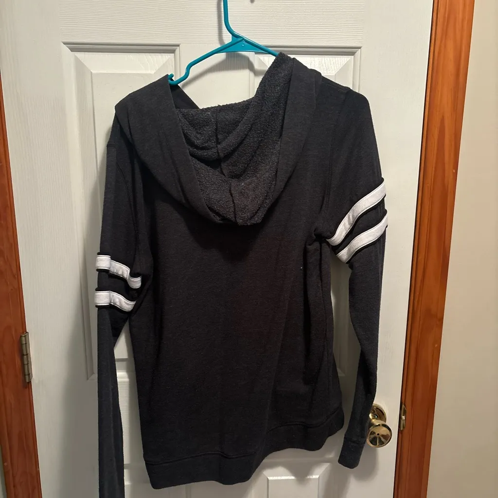 Victoria's Secret PINK Charcoal Hoodie - Image 3