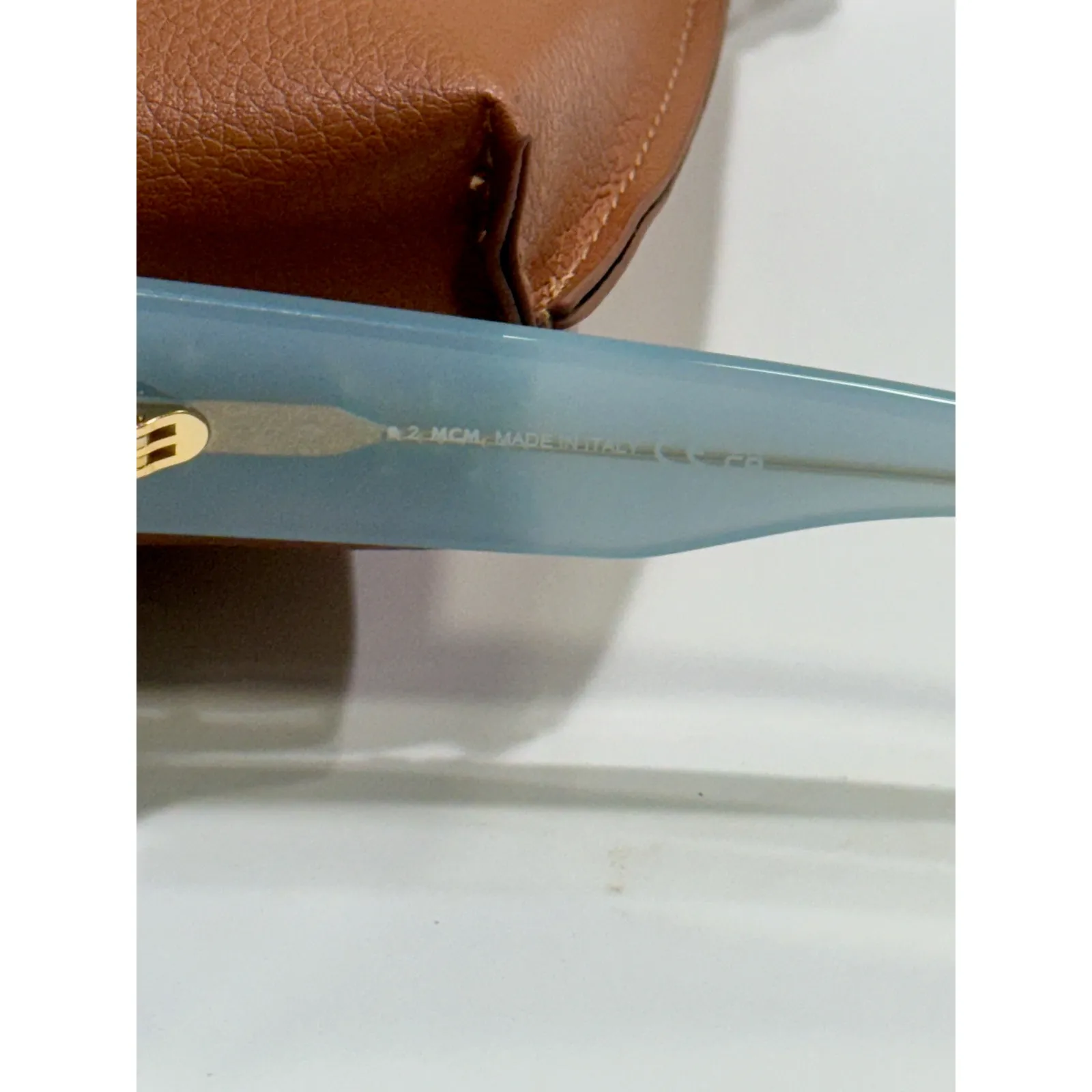 MCM 59mm Pilot Sunglasses Light blue - Image 8