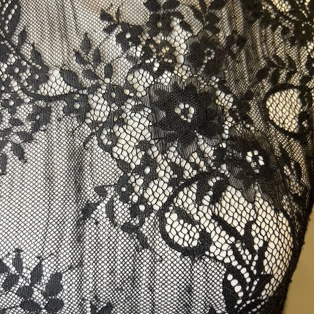 Zara Trafaluc Women's Lace Overlay Tee Dress Size S - Image 3