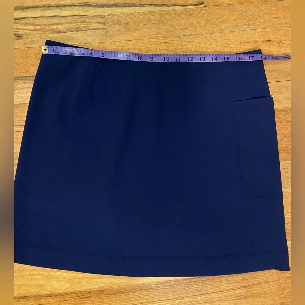 Tory Burch  Sport - Performance Skirt sz XL Navy - Image 9