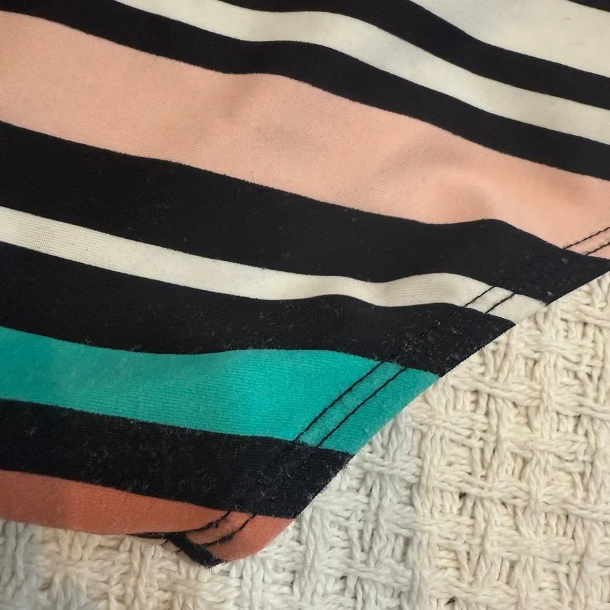 Torrid 1 striped smooth high waist swim bikini bottom SW2 2822 - Image 2