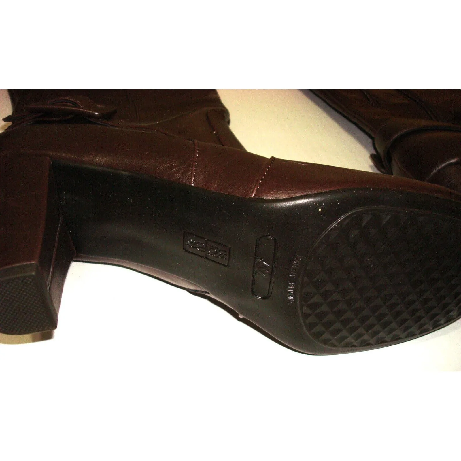 New Womens 10.5 A2 Aerosoles Dark Brown Money Role Knee High Tall Boot Wide Calf - Image 4