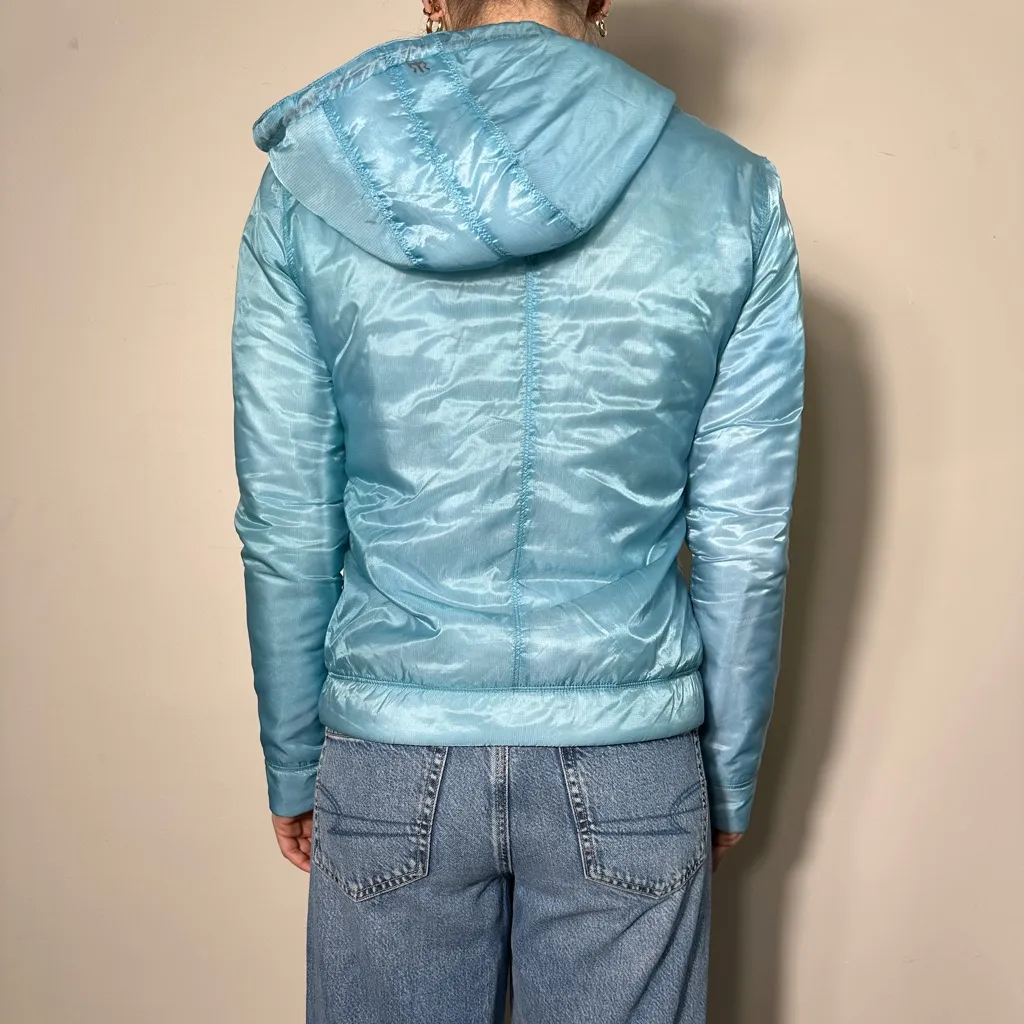 Ragnar Baby Blue Windbreaker Jacket Size Small - Image 4