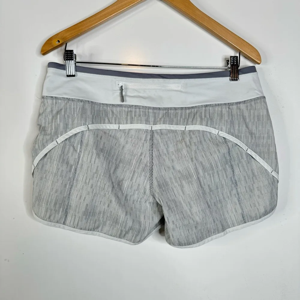 Lululemon Turbo Run Short Wee Are From Space White Combo White Heathered Fossil - Image 4