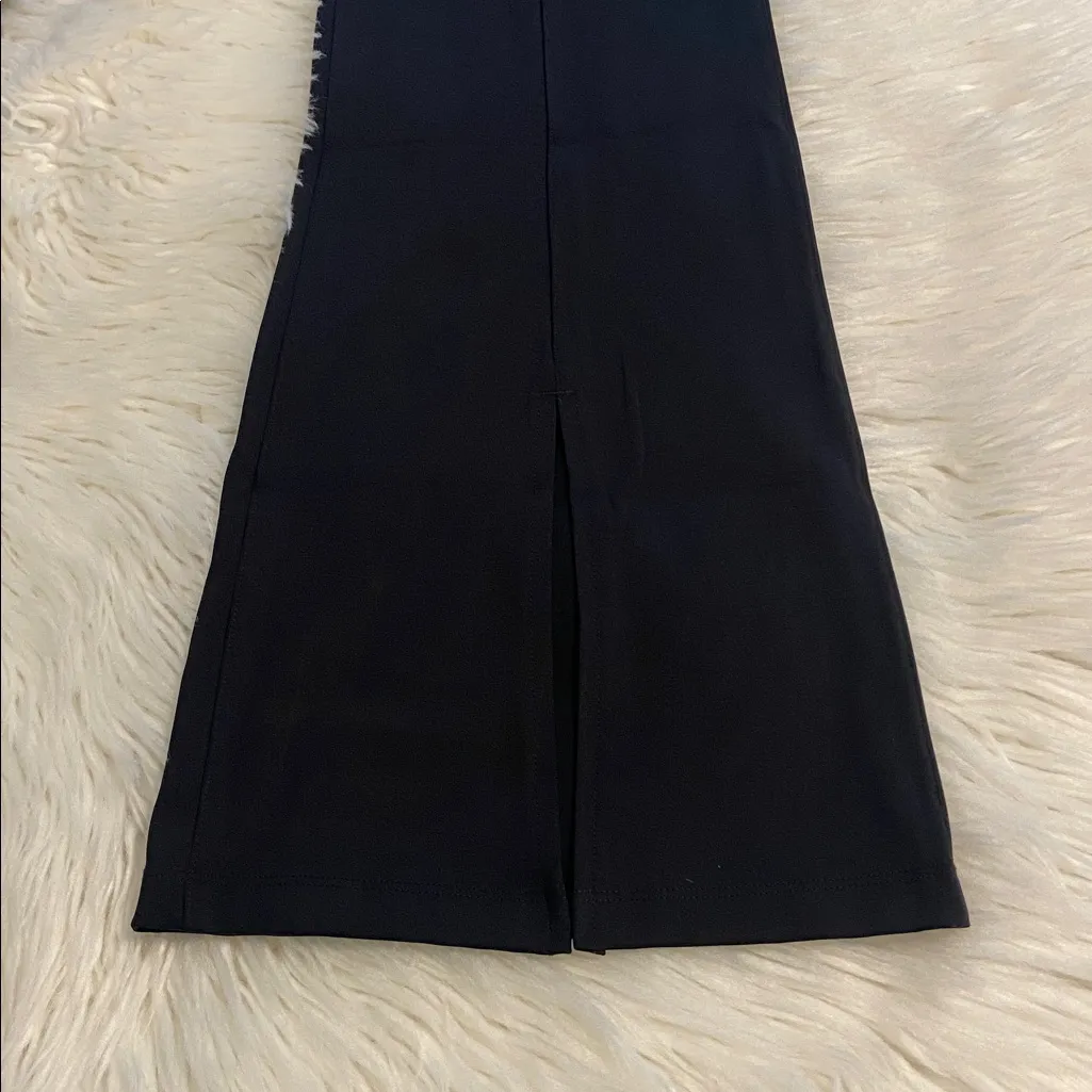 Shapellx Black Women's Pants size M inseam 30” waist 26” elastic brand new Size M - Image 7