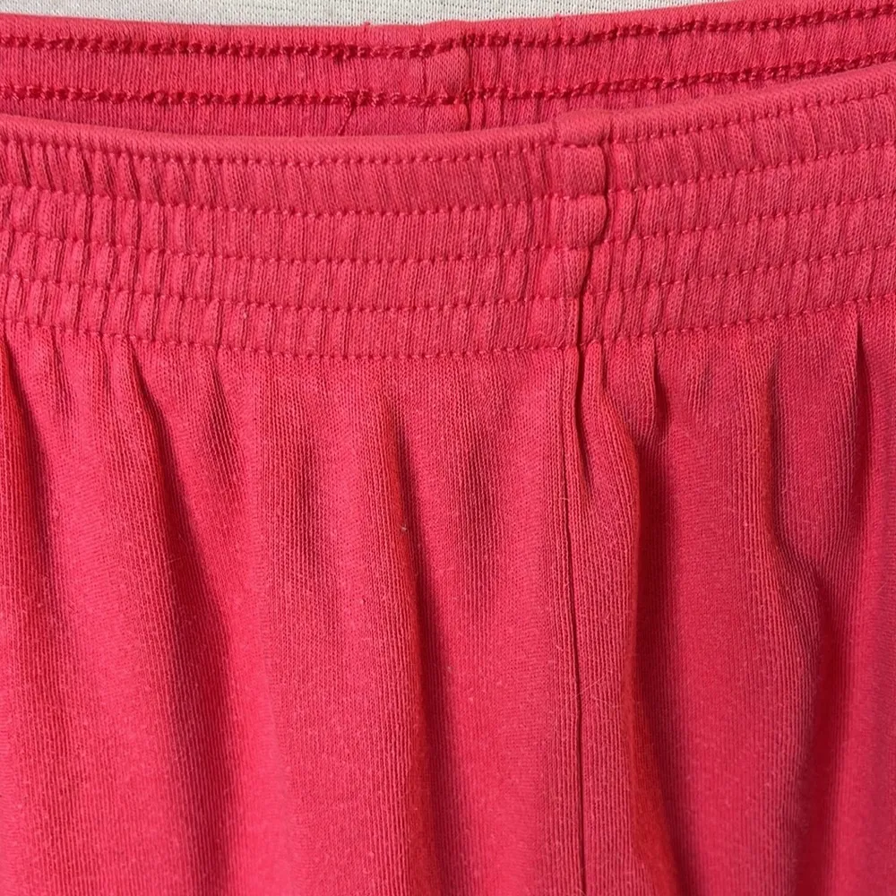 Comfy Vintage Sweatpants Cotton Pink Size M - Image 6