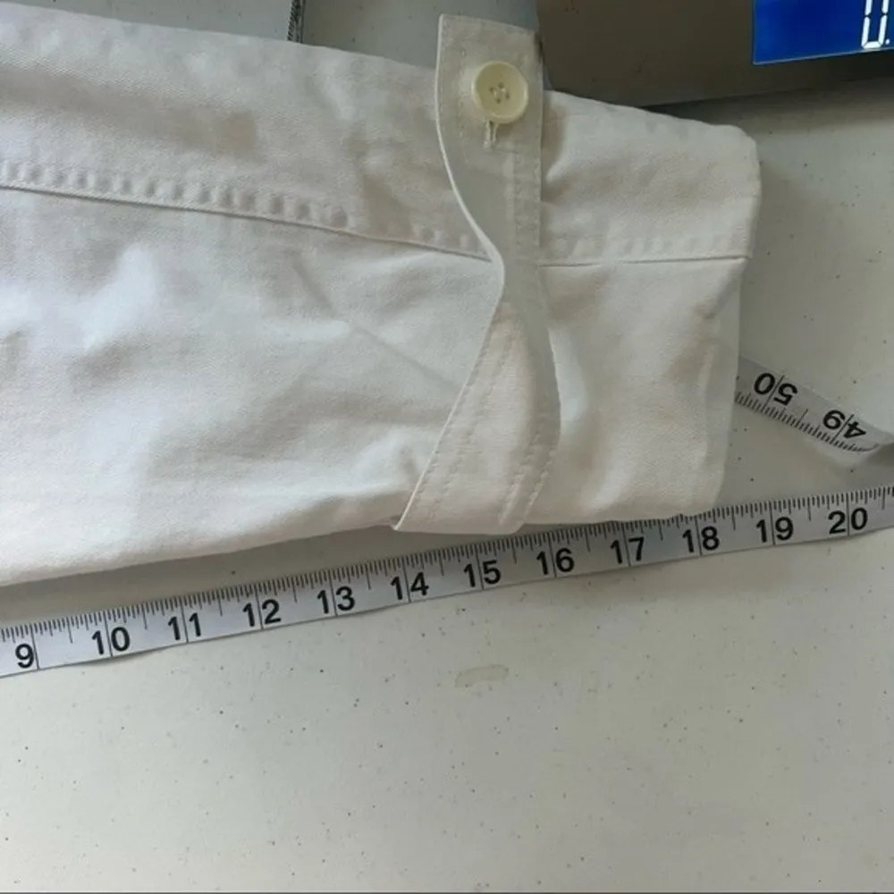 VINTAGE London fog white double breasted  peacoat size 12 - Image 12