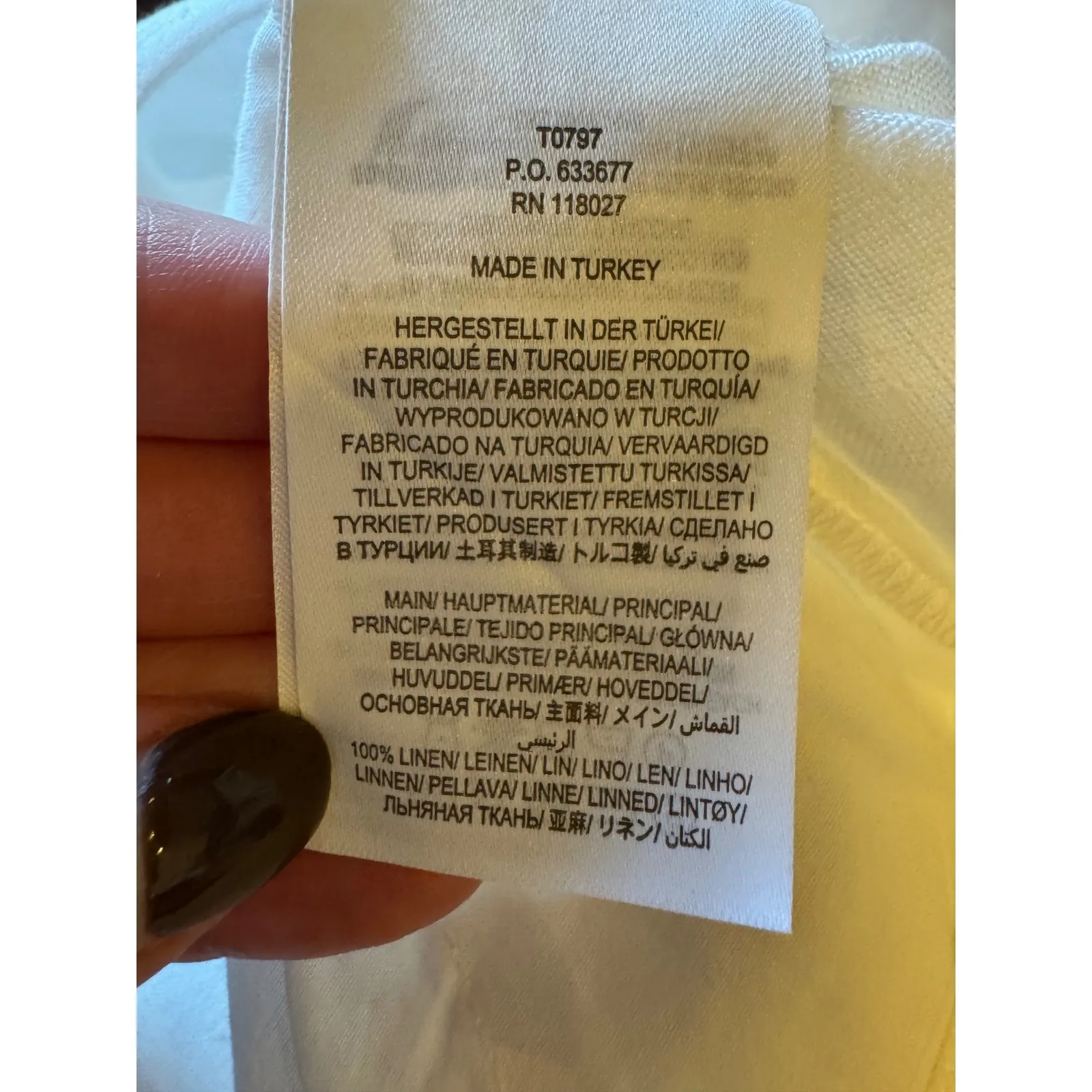 Boden Jumpsuit Women 10 White Linen Halterneck Sleeveless Wide Leg‎ NWT Preppy - Image 13