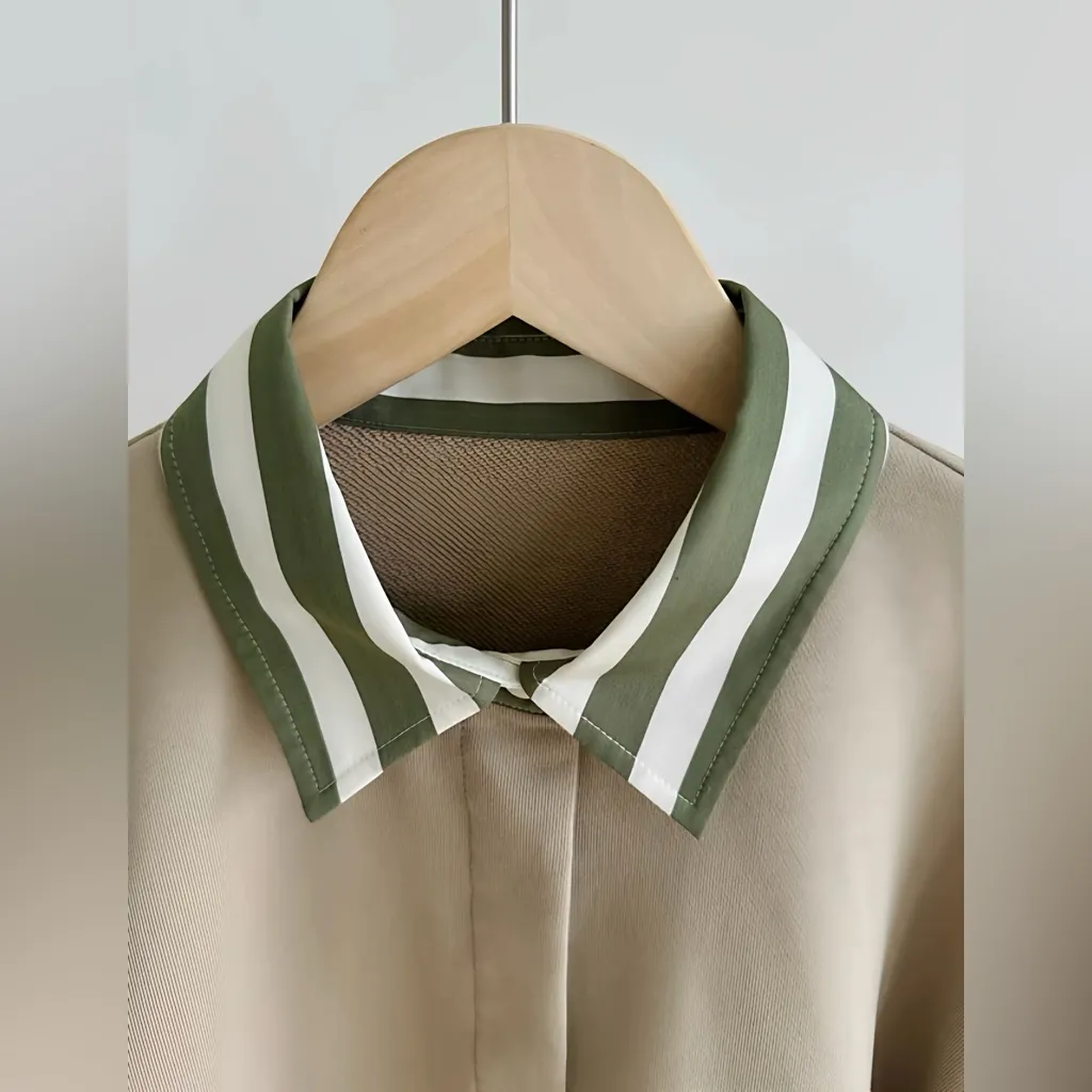 3.1 Phillip Lim
Polo-neck striped-panel top - Image 5