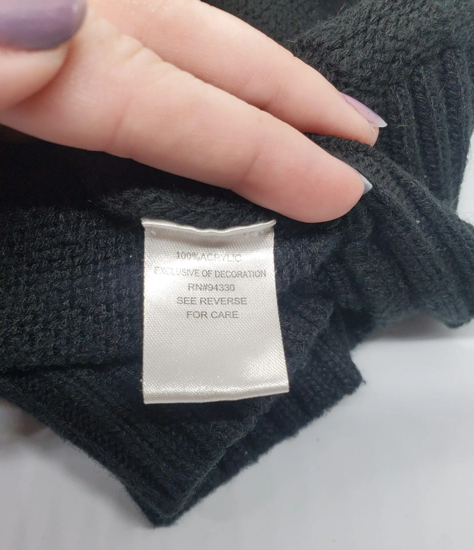 Takout Black Knit Cardigan - Image 6