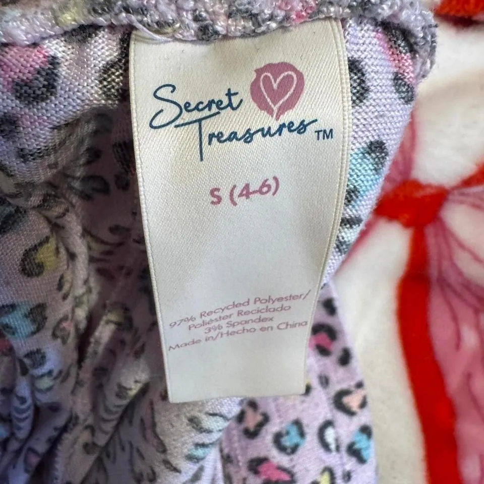 Secret Treasures Women's Rainbow Leopard Print Pajama Sleep Shorts Size S - Image 2