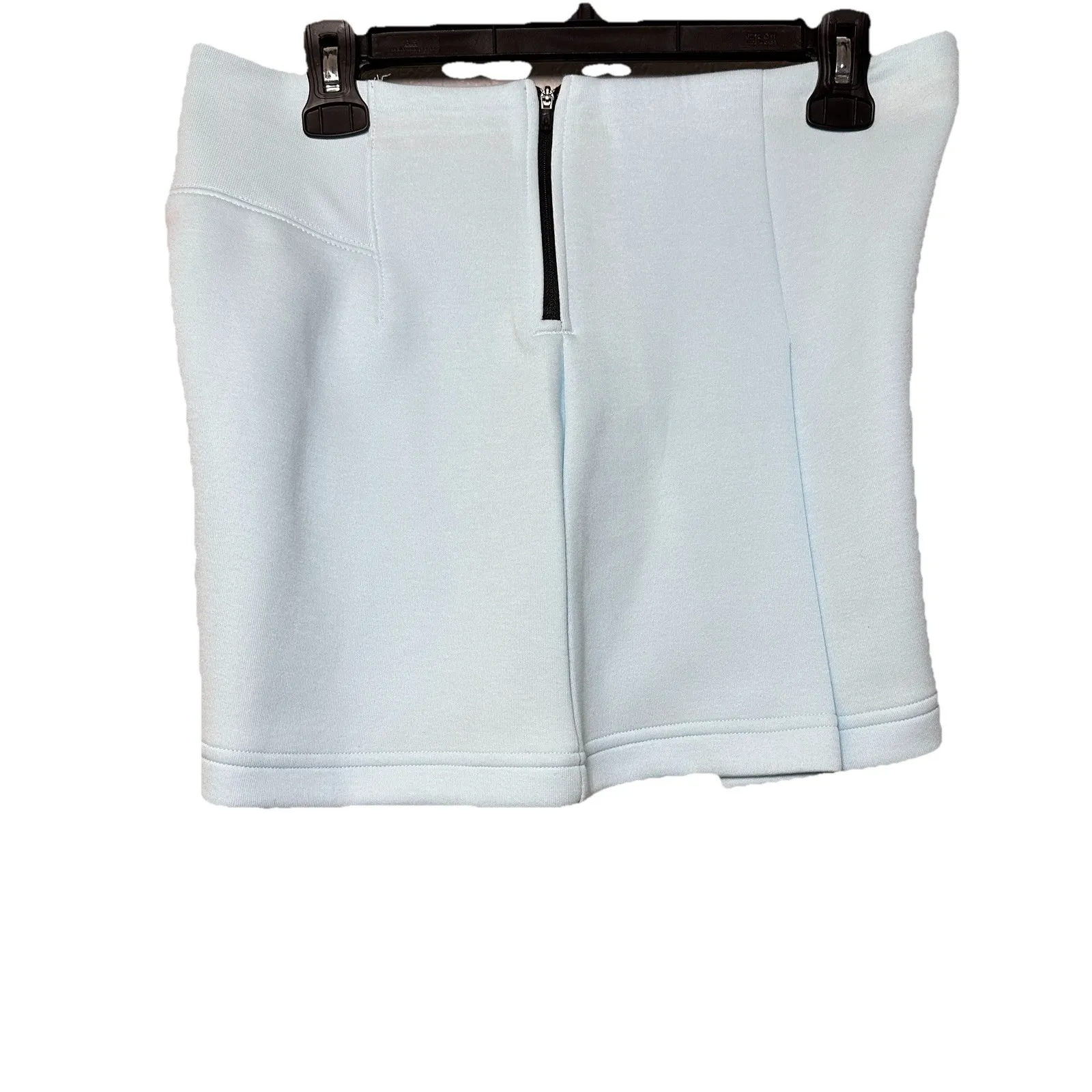 Nike High Rise 3" Shorts L Light Blue Pleated Tenniscore‎ Y2K Athleisure NWT - Image 6