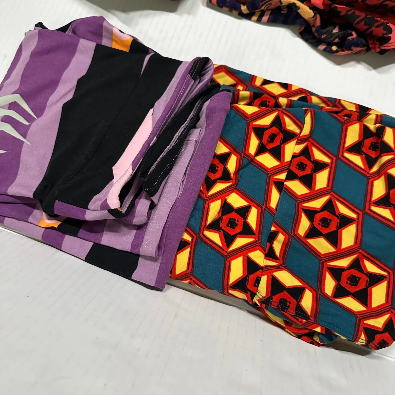 Lularoe Leggings OS One Size Lot of 16 Prints Holiday Halloween Patriotic Floral - Image 6