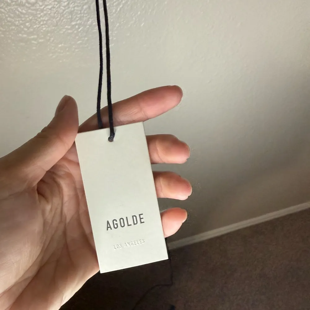 New NWT AGOLDE light denim bralette in ballon size S - Image 3