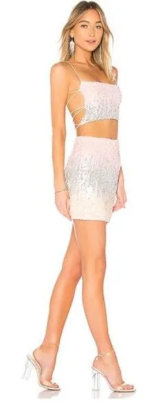 superdown Revolve  Sequin Set - Image 9