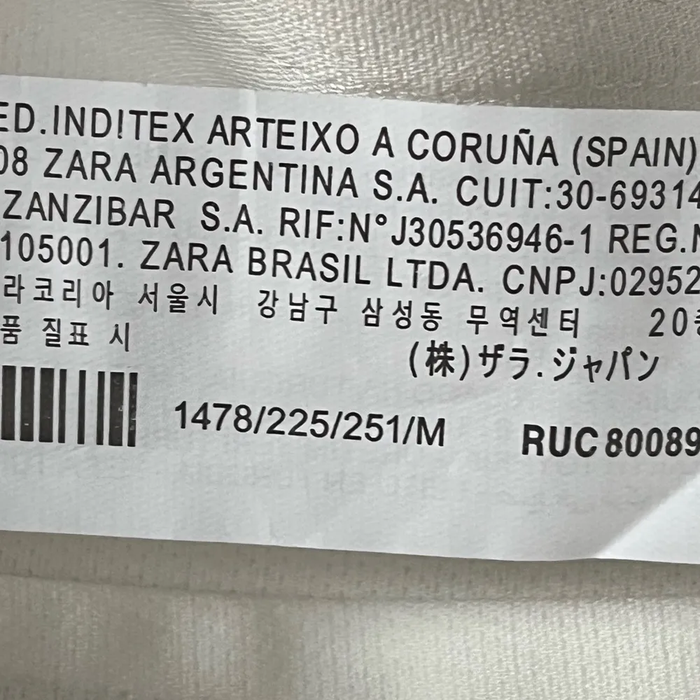 Zara High Waist Tapered Leg Dress Pants White Size Medium - Image 5